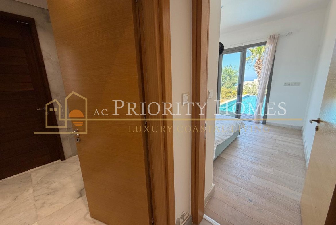 Exceptional Elevated Sea-View Villa with Uninterrupted Privacy in Chloraka