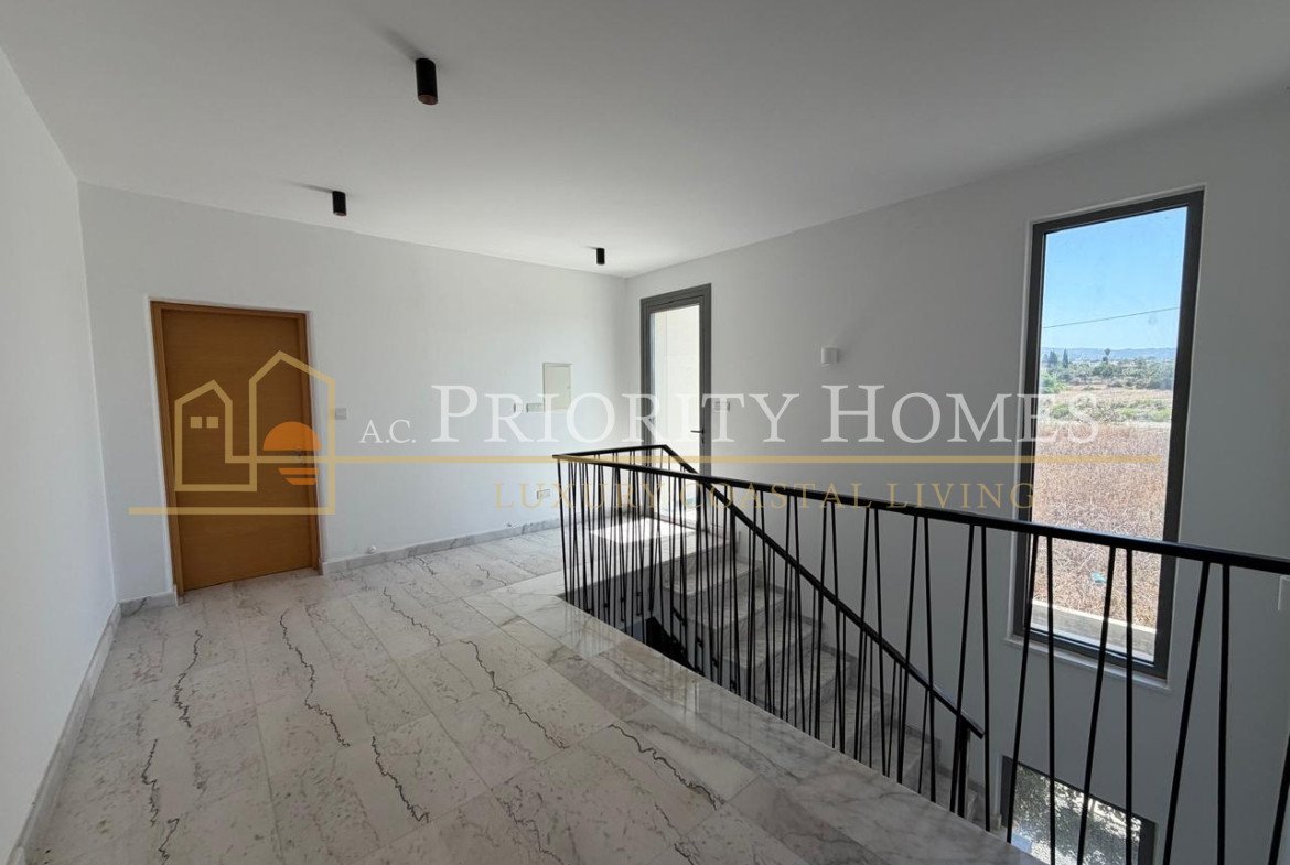 Exceptional Elevated Sea-View Villa with Uninterrupted Privacy in Chloraka