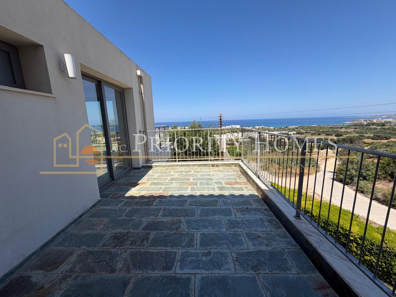 Exceptional Elevated Sea-View Villa with Uninterrupted Privacy in Chloraka