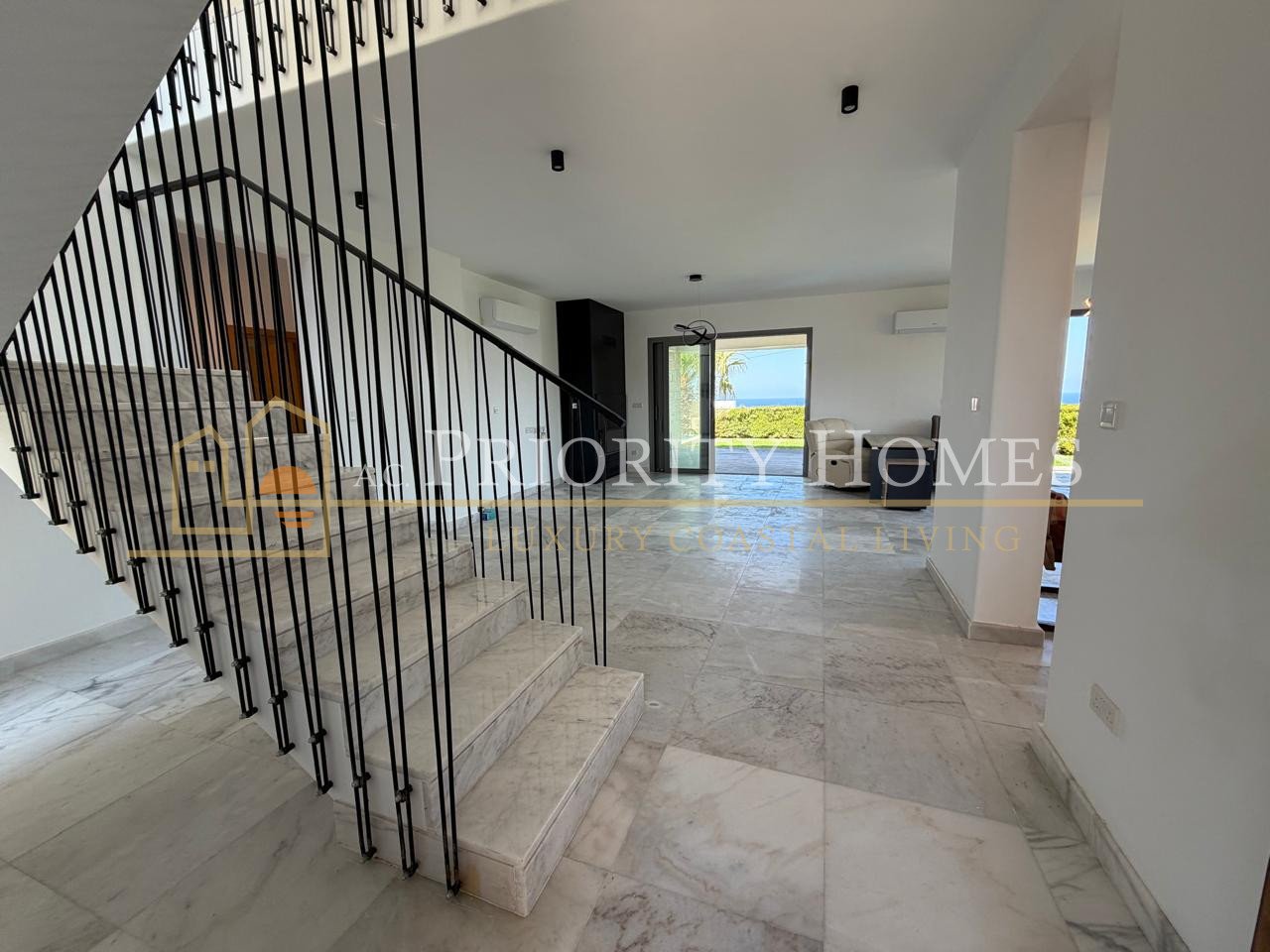 Exceptional Elevated Sea-View Villa with Uninterrupted Privacy in Chloraka