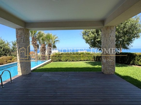 Exceptional Elevated Sea-View Villa with Uninterrupted Privacy in Chloraka