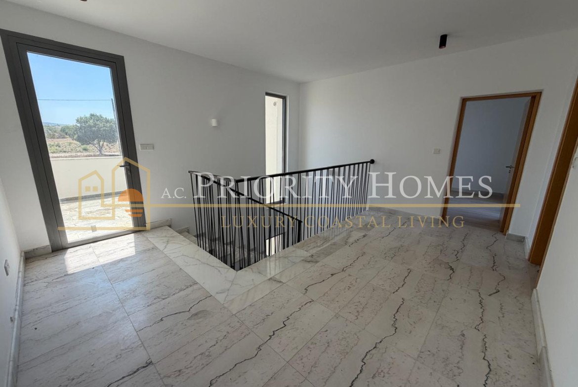 Exceptional Elevated Sea-View Villa with Uninterrupted Privacy in Chloraka