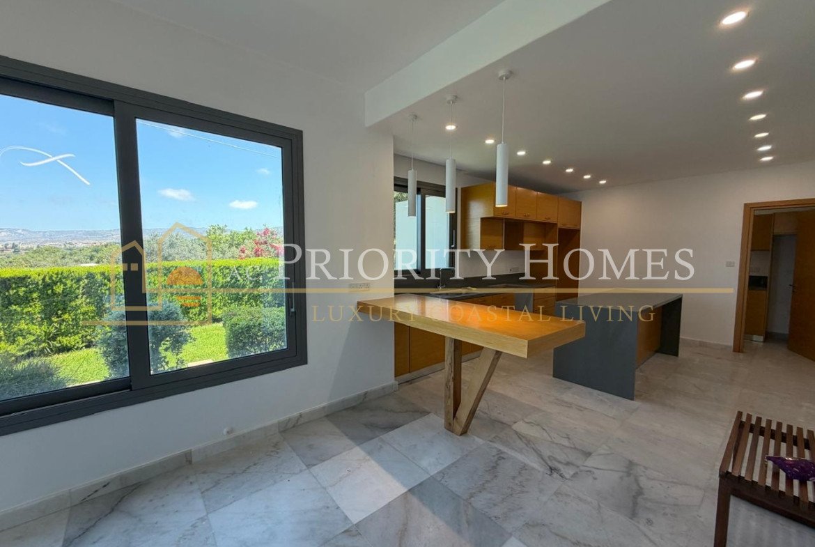 Exceptional Elevated Sea-View Villa with Uninterrupted Privacy in Chloraka