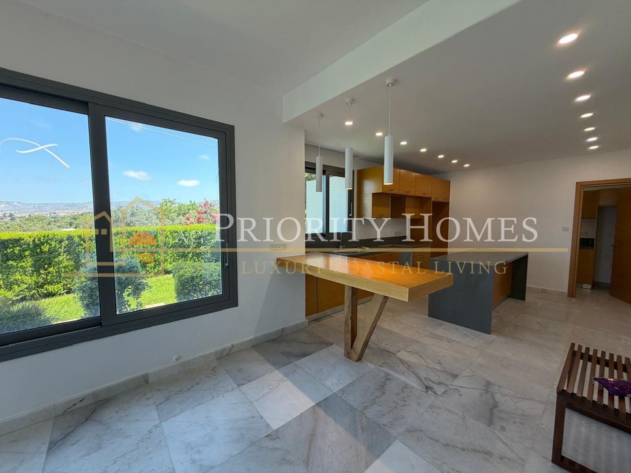 Exceptional Elevated Sea-View Villa with Uninterrupted Privacy in Chloraka