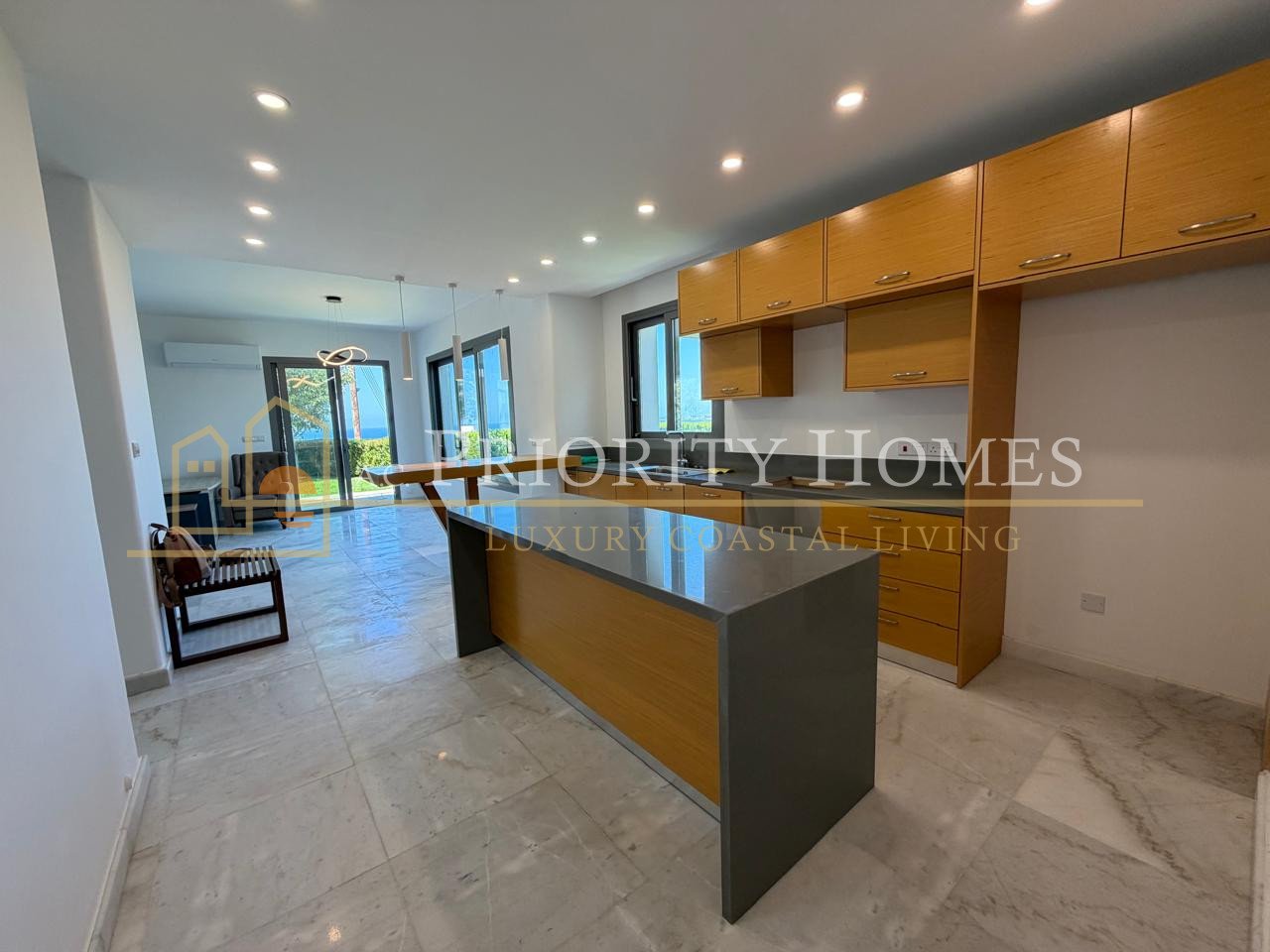 Exceptional Elevated Sea-View Villa with Uninterrupted Privacy in Chloraka