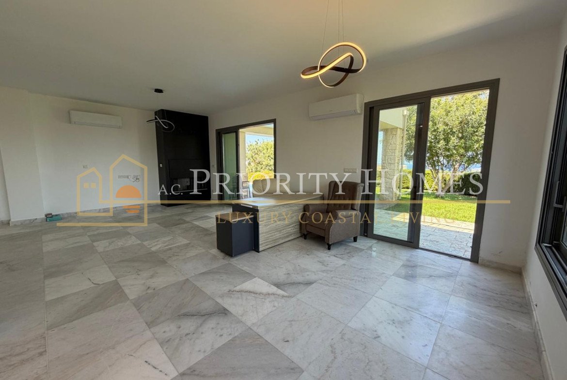 Exceptional Elevated Sea-View Villa with Uninterrupted Privacy in Chloraka