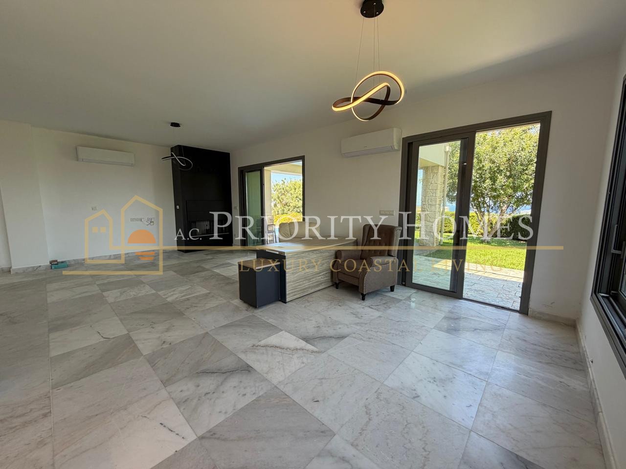 Exceptional Elevated Sea-View Villa with Uninterrupted Privacy in Chloraka