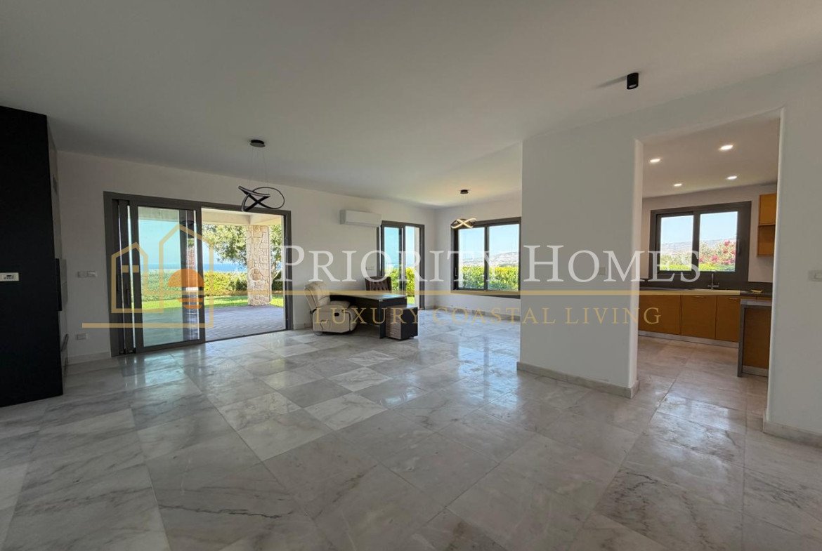 Exceptional Elevated Sea-View Villa with Uninterrupted Privacy in Chloraka