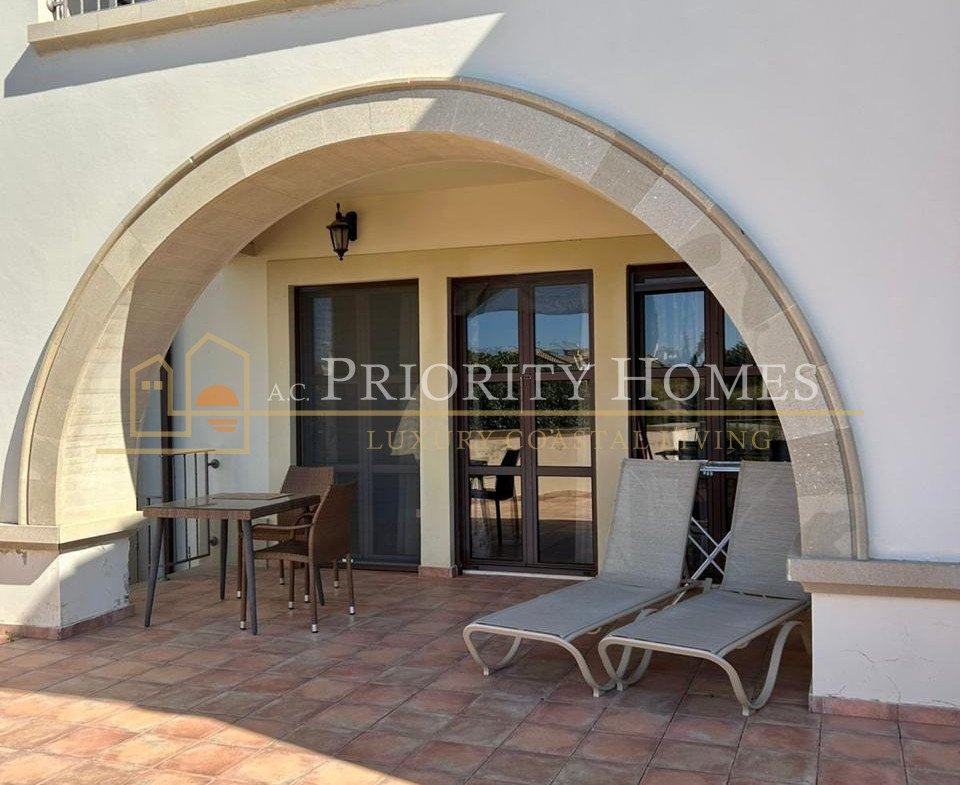 Two Bedroom Two Bathroom Lovely Ground Floor Apartment in Aphrodite Hills