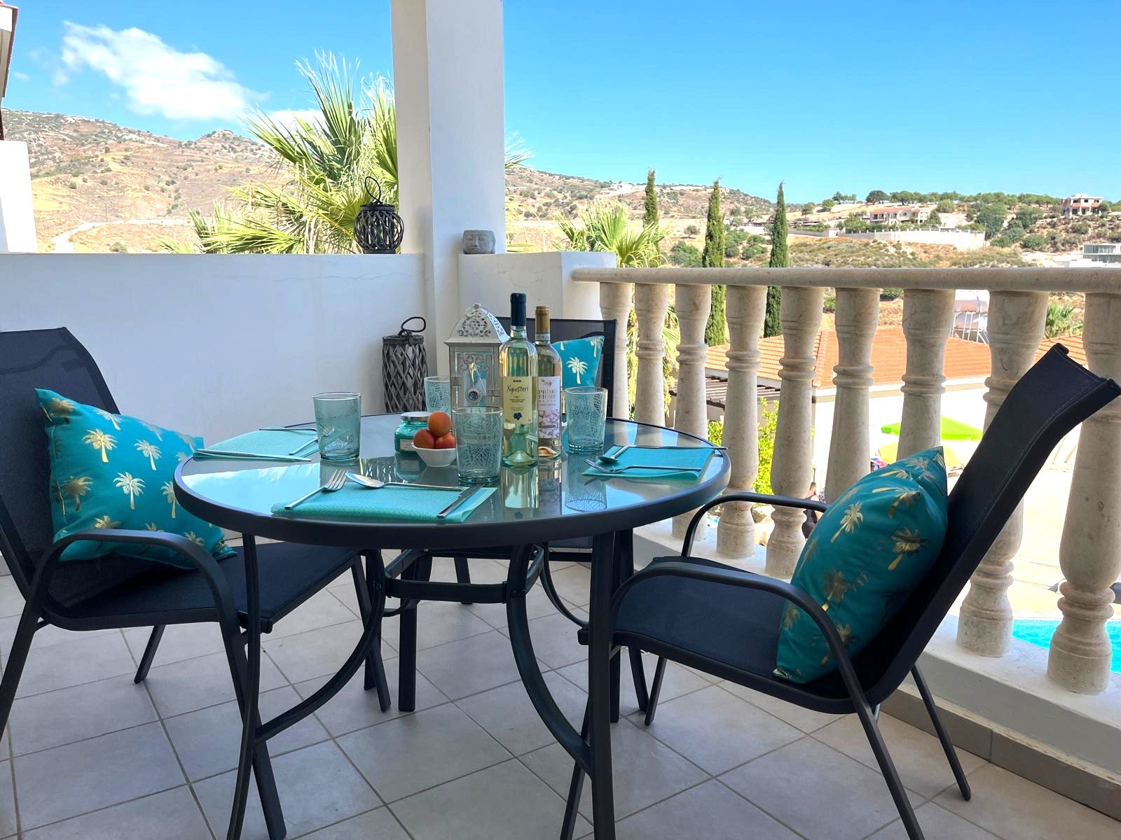 For Rent Two-Bedroom Corner Apartment in Pegeia
