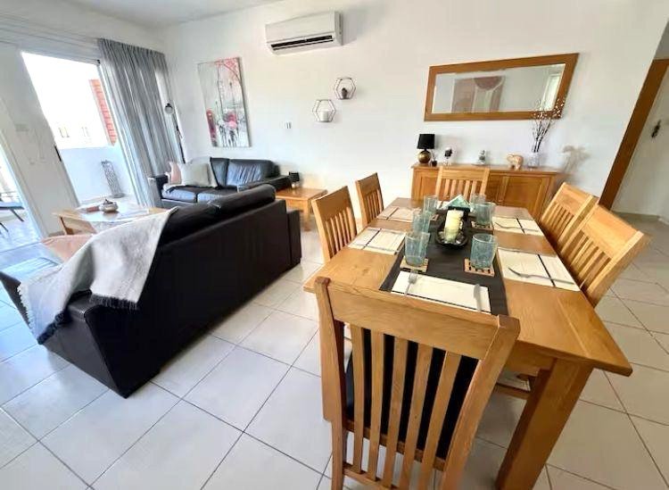 For Rent Two-Bedroom Corner Apartment in Pegeia