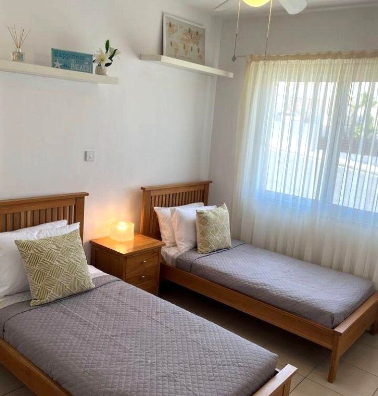 For Rent Two-Bedroom Corner Apartment in Pegeia