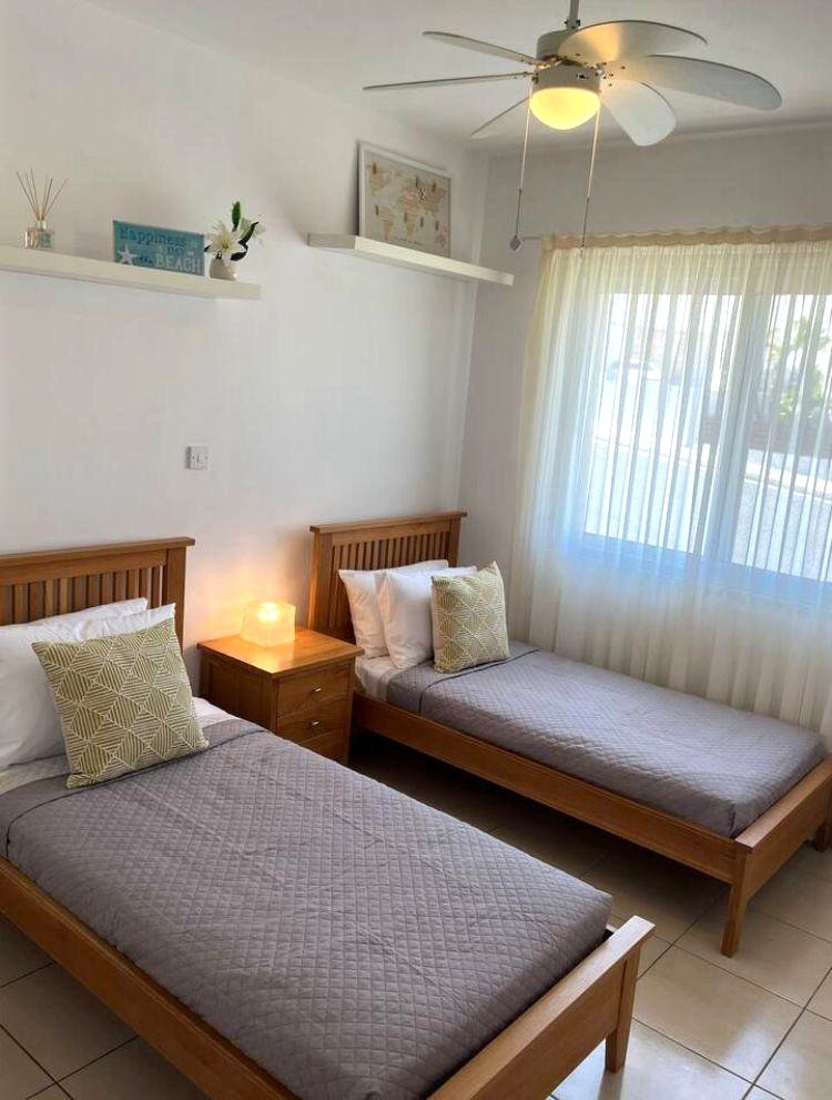 For Rent Two-Bedroom Corner Apartment in Pegeia