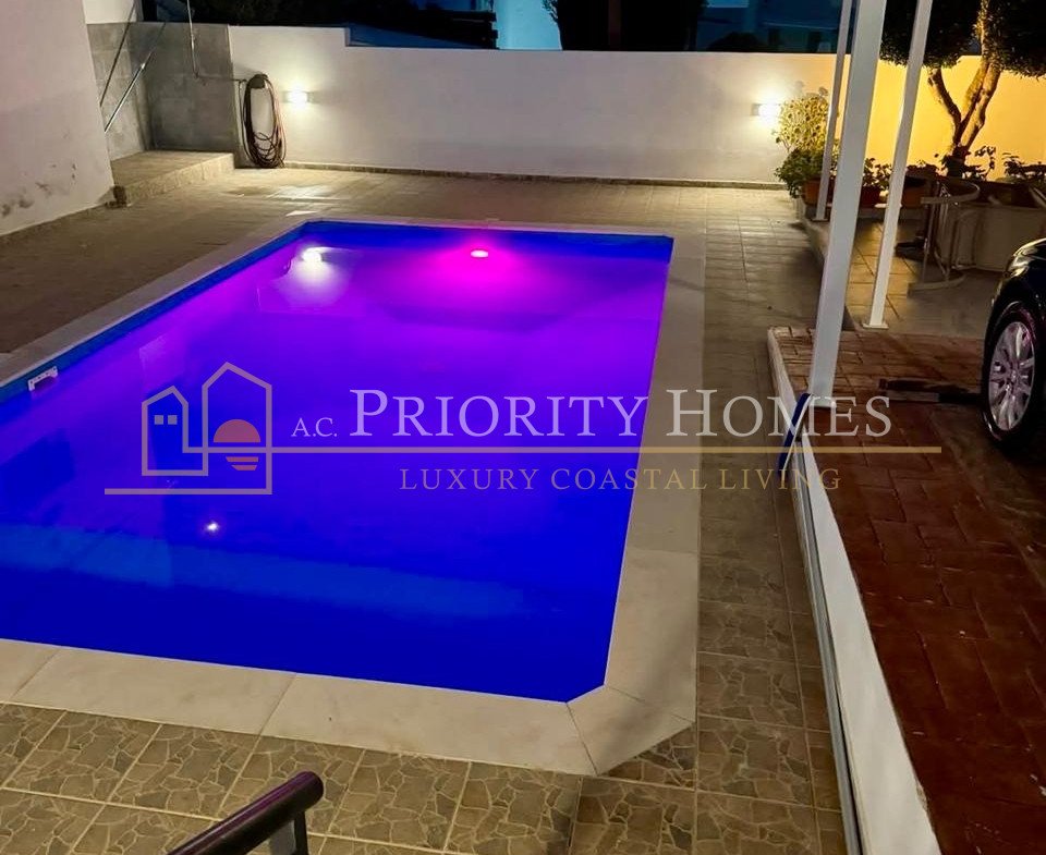 Beautiful Three Bedroom Villa with Private Pool, Stunning Sea Views & Exceptional Privacy in Tala Area of Paphos