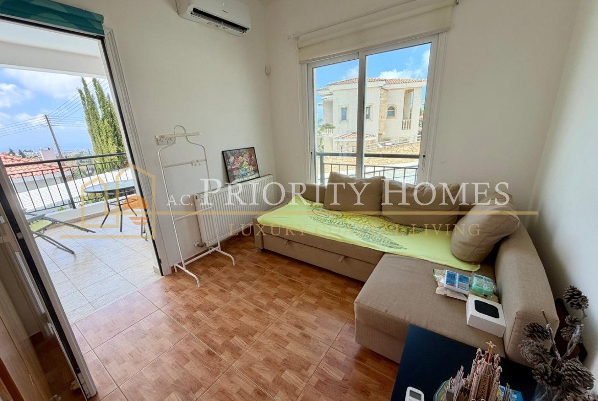 Beautiful Three Bedroom Villa with Private Pool, Stunning Sea Views & Exceptional Privacy in Tala Area of Paphos