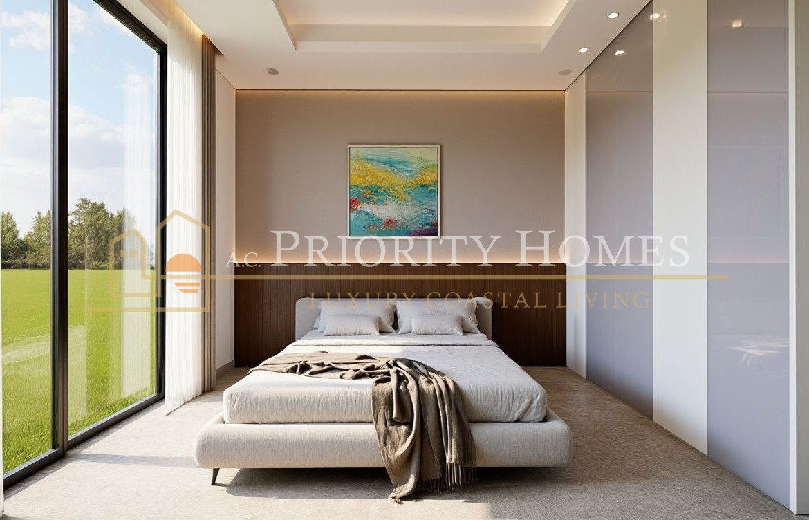 Modern Three Bedroom Three Bathroom Semi-Detached Villas in Pegeia