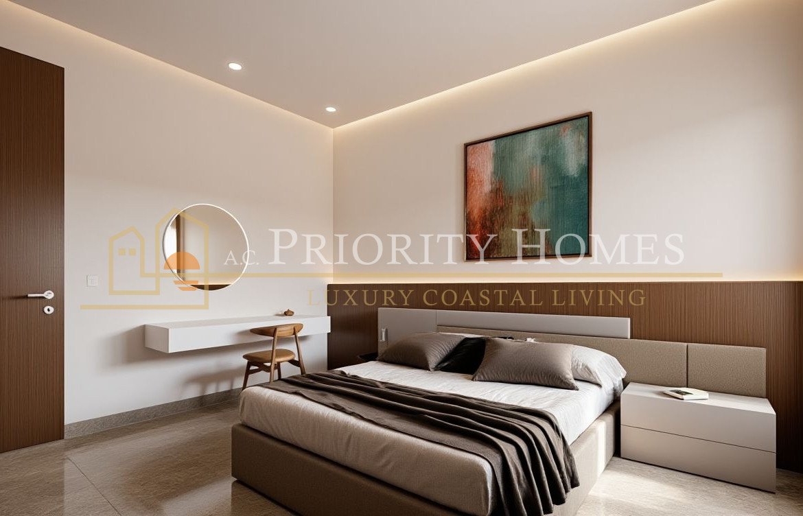 Modern Three Bedroom Three Bathroom Semi-Detached Villas in Pegeia