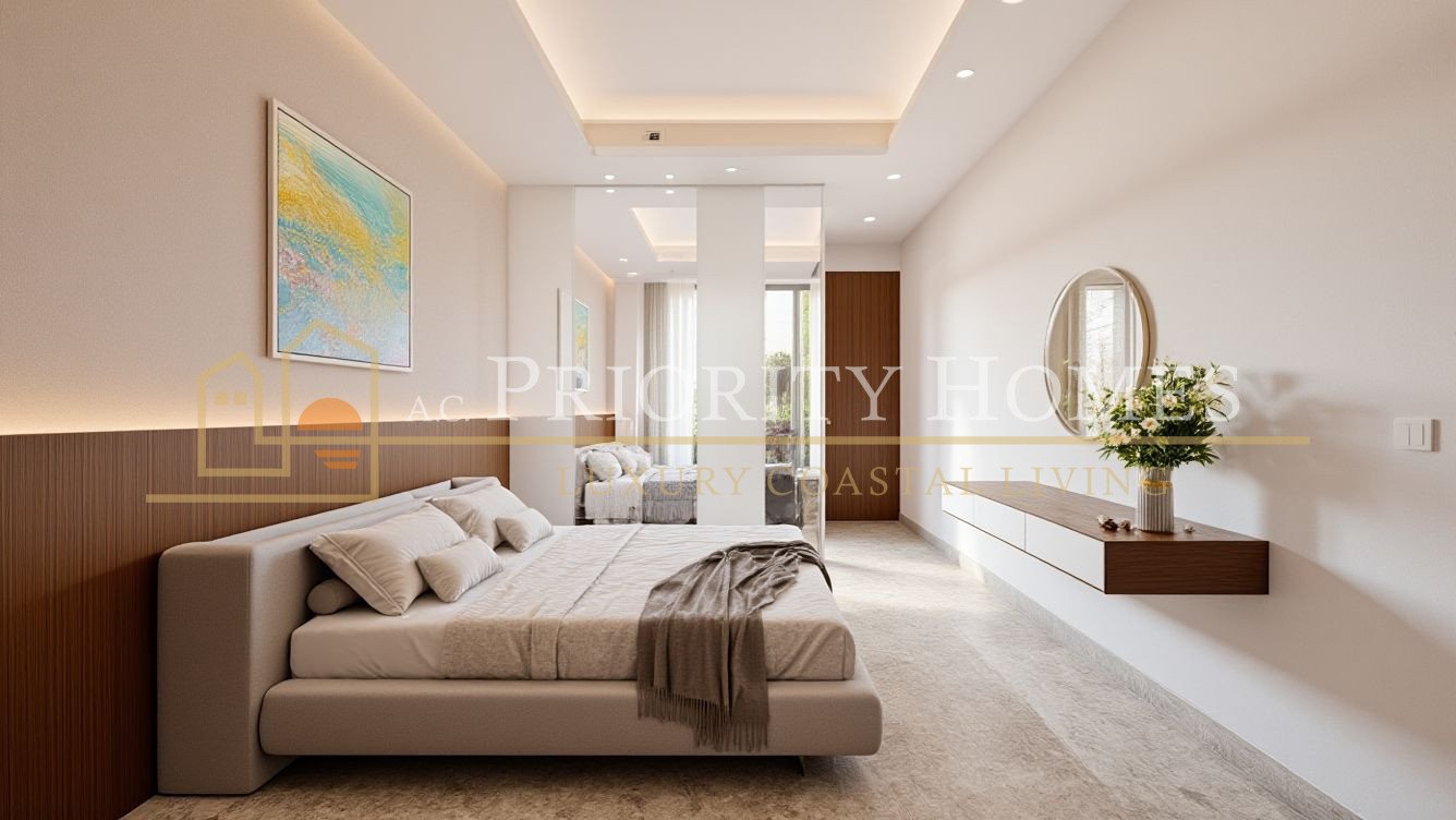 Modern Three Bedroom Three Bathroom Semi-Detached Villas in Pegeia