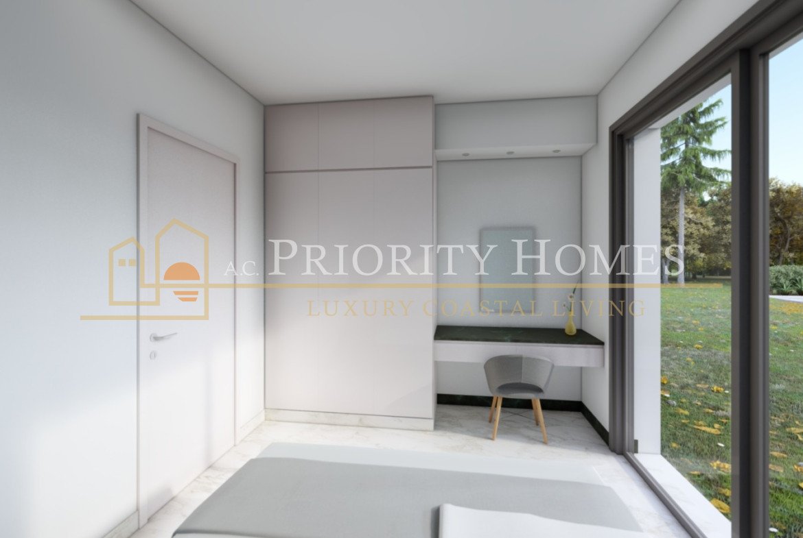 Modern Three Bedroom Three Bathroom Semi-Detached Villas in Pegeia
