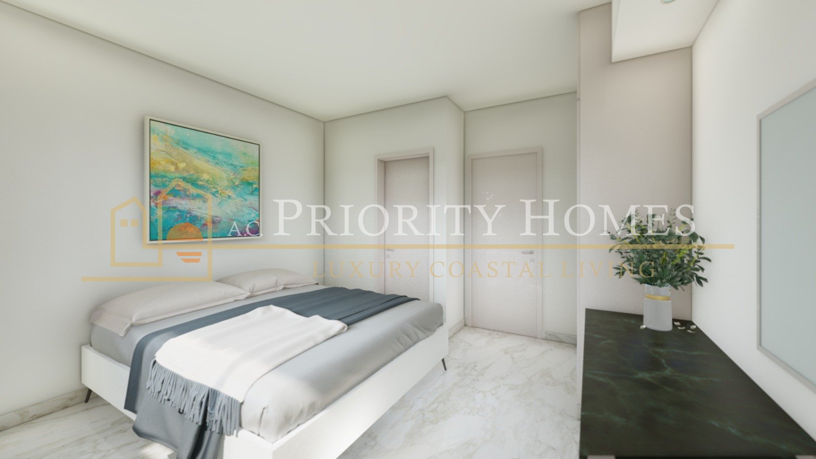 Modern Three Bedroom Three Bathroom Semi-Detached Villas in Pegeia