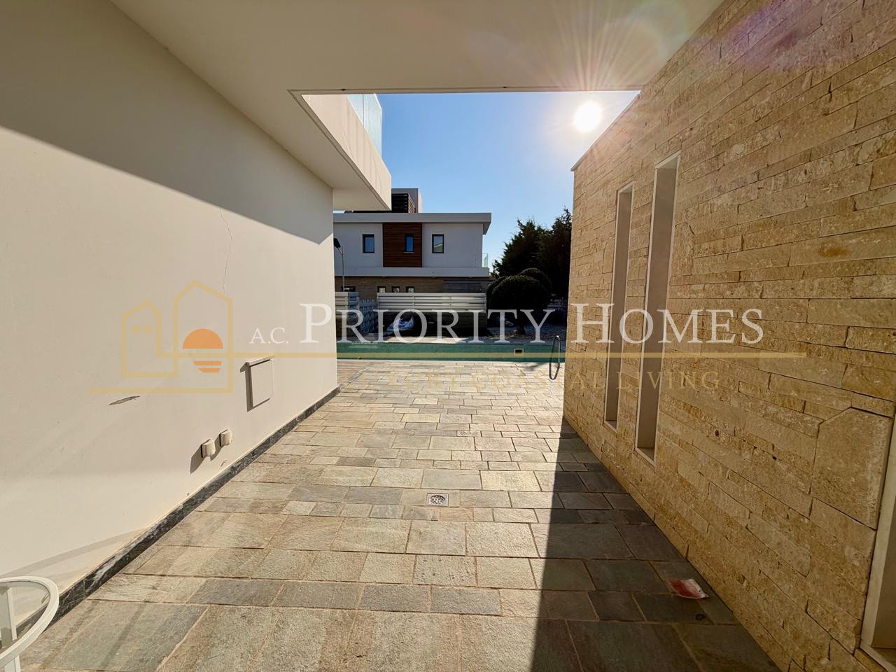 Beautiful 3 Bedroom Villa Just 100 Meteres from the Sea in Prestigious Lower Chloraka Area of Paphos