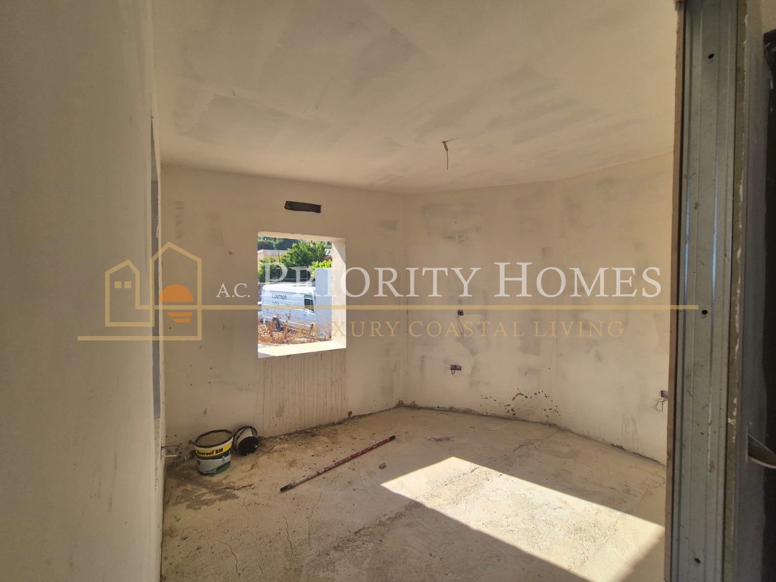 Charming Three-Bedroom Detached Stone Villa in Marathounta, Paphos