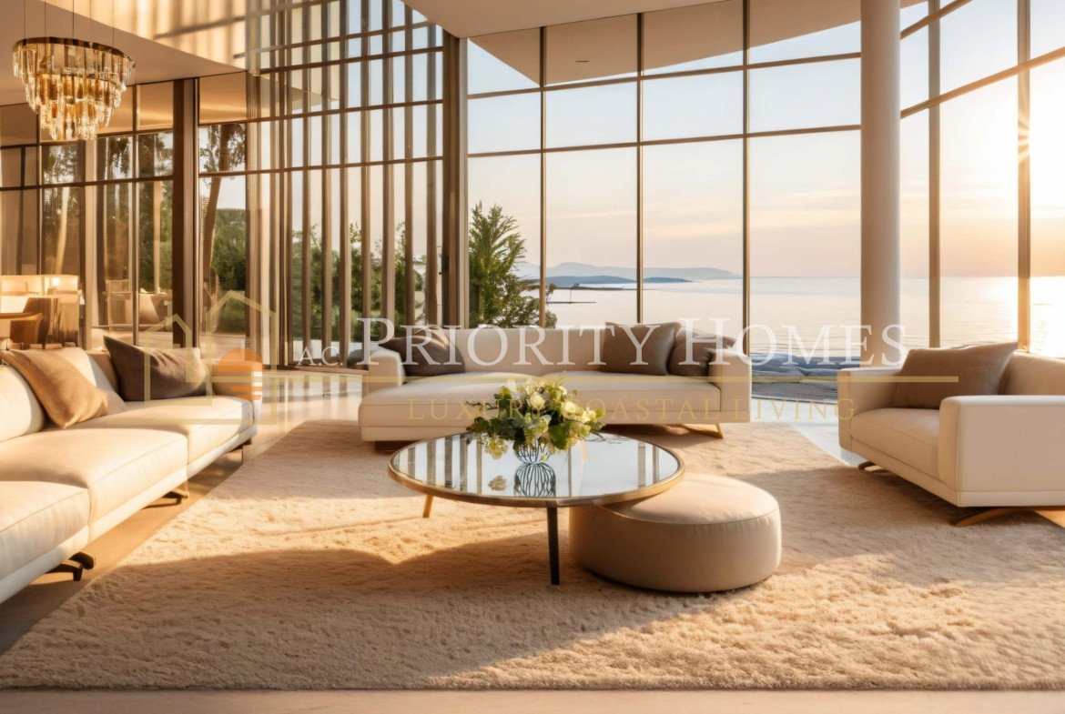 Iconic Mediterranean Beachfront Villa in Kissonerga Paphos