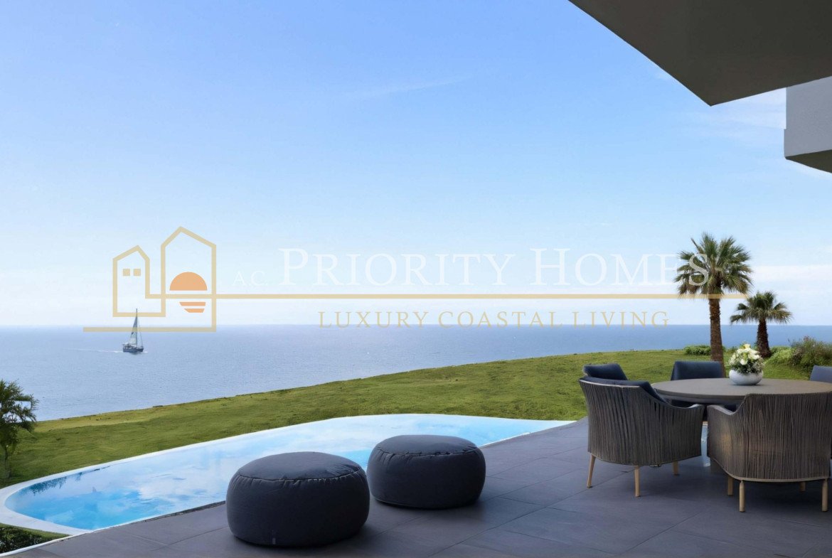 Iconic Mediterranean Beachfront Villa in Kissonerga Paphos