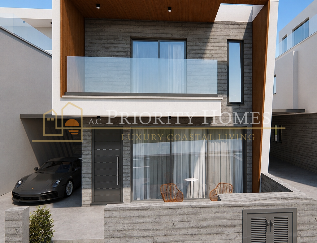Modern Three-Bedroom Villas in Geroskipou