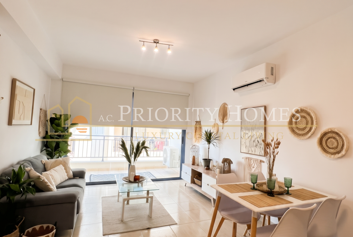 Fully Furnished One-Bedroom Apartment in Geroskipou, Paphos