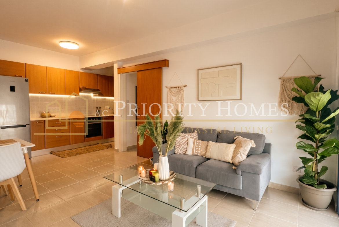 Fully Furnished One-Bedroom Apartment in Geroskipou, Paphos