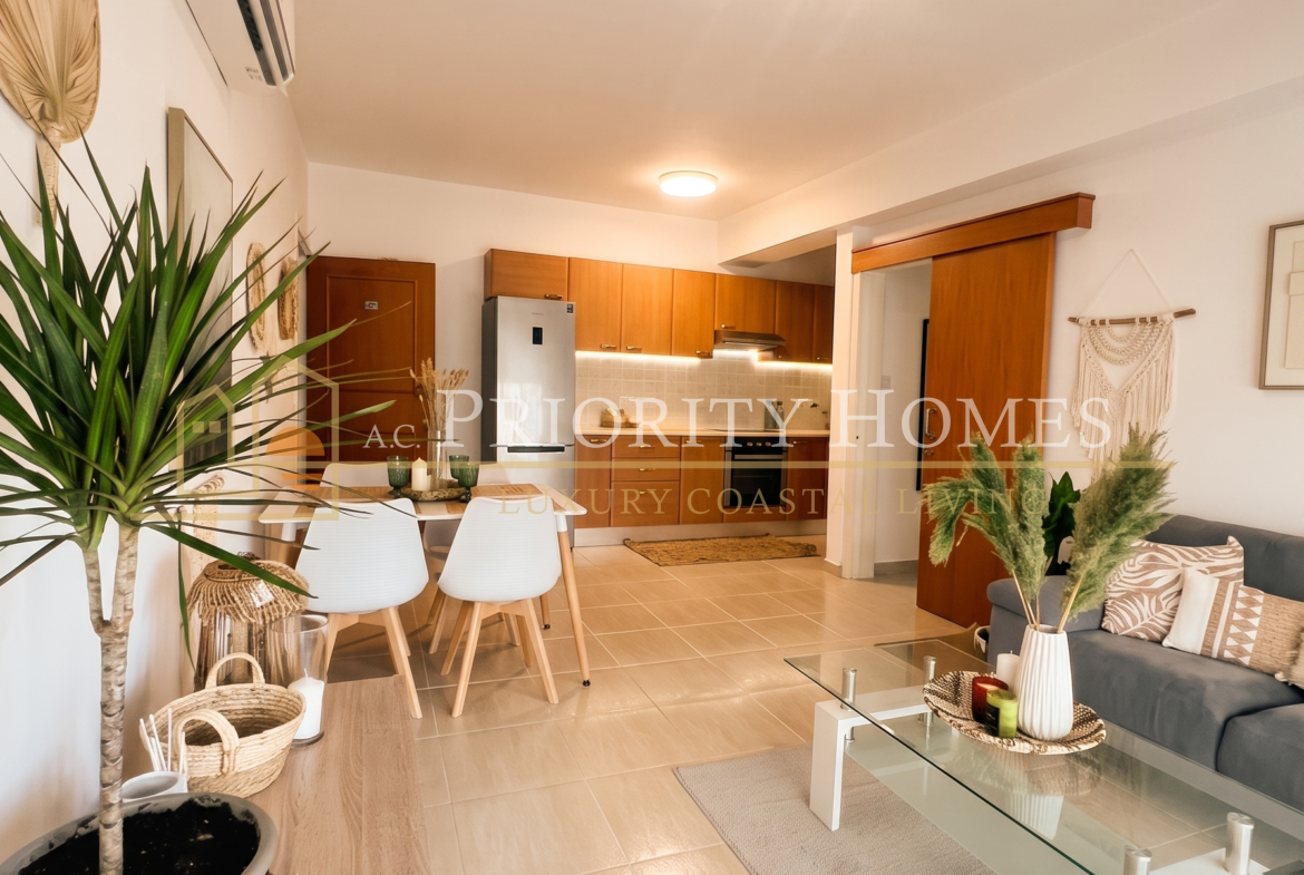 Fully Furnished One-Bedroom Apartment in Geroskipou, Paphos