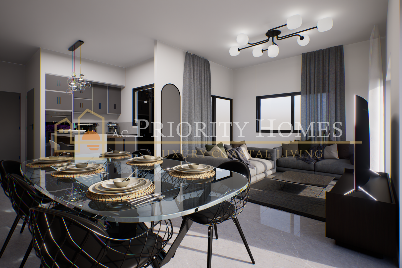 Modern Two-Bedroom Apartments in Prestigious Agios Athanasios, Limassol