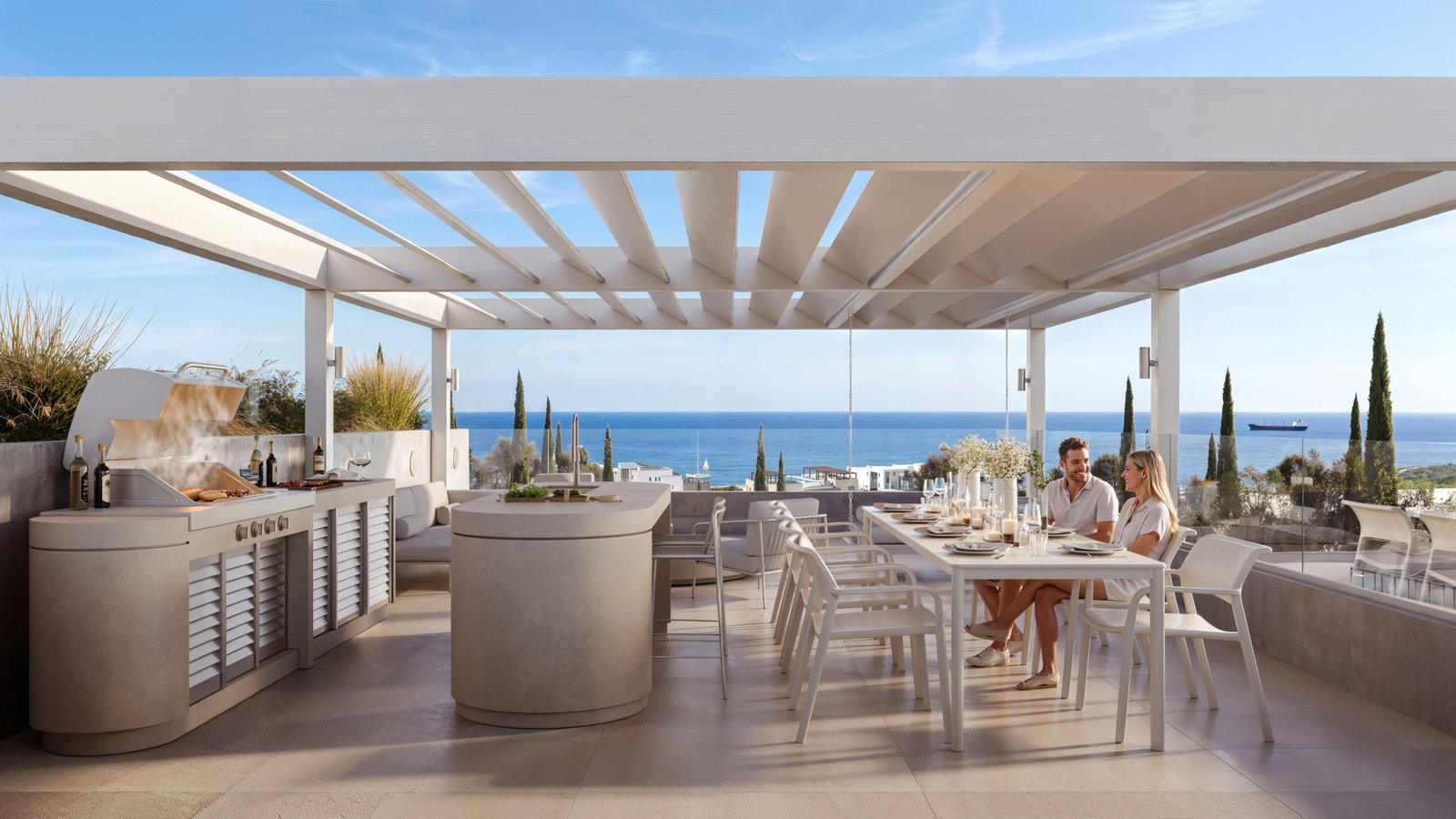 Two‑Bedroom Penthouse in Paphos – Tomb of the Kings