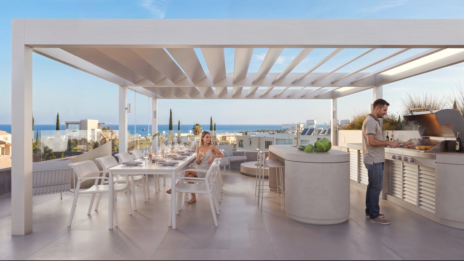Two‑Bedroom Penthouse in Paphos – Tomb of the Kings
