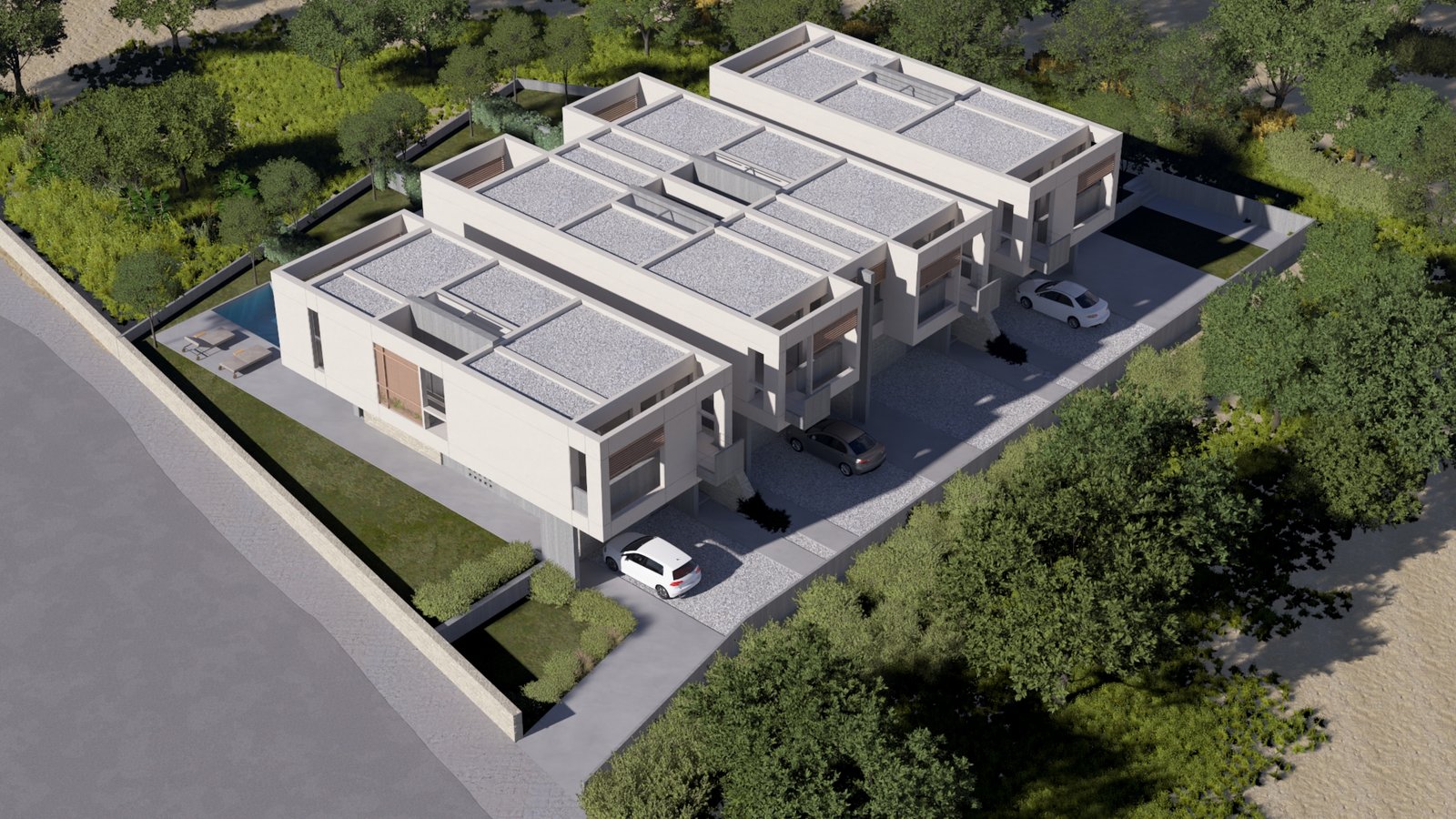 Three‑Bedroom Link Detached Villa in Choulou