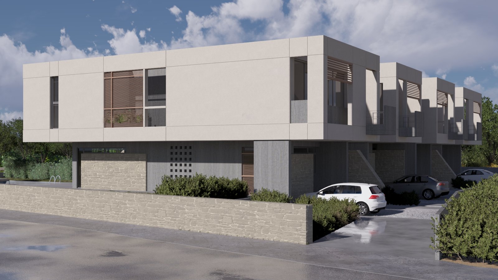 Three‑Bedroom Link Detached Villa in Choulou