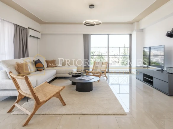 Five-Bedroom Furnished Apartment in Central Paphos