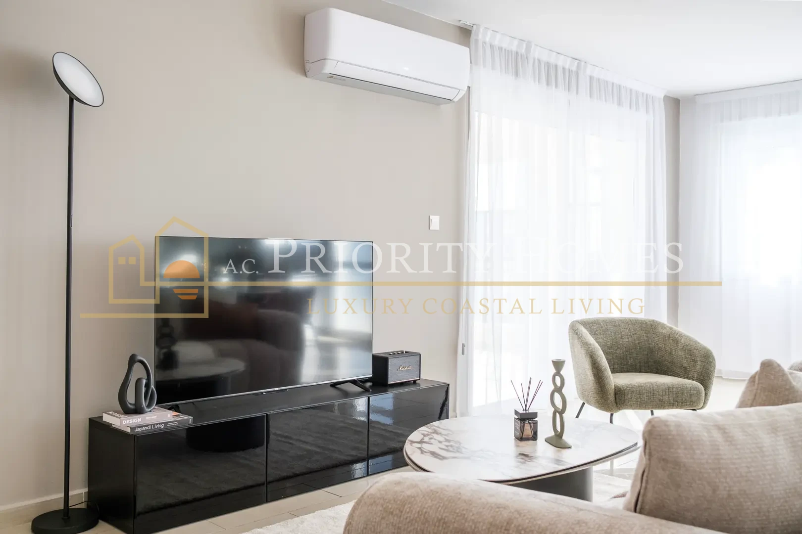 Furnished Three-Bedroom Apartment in Paphos