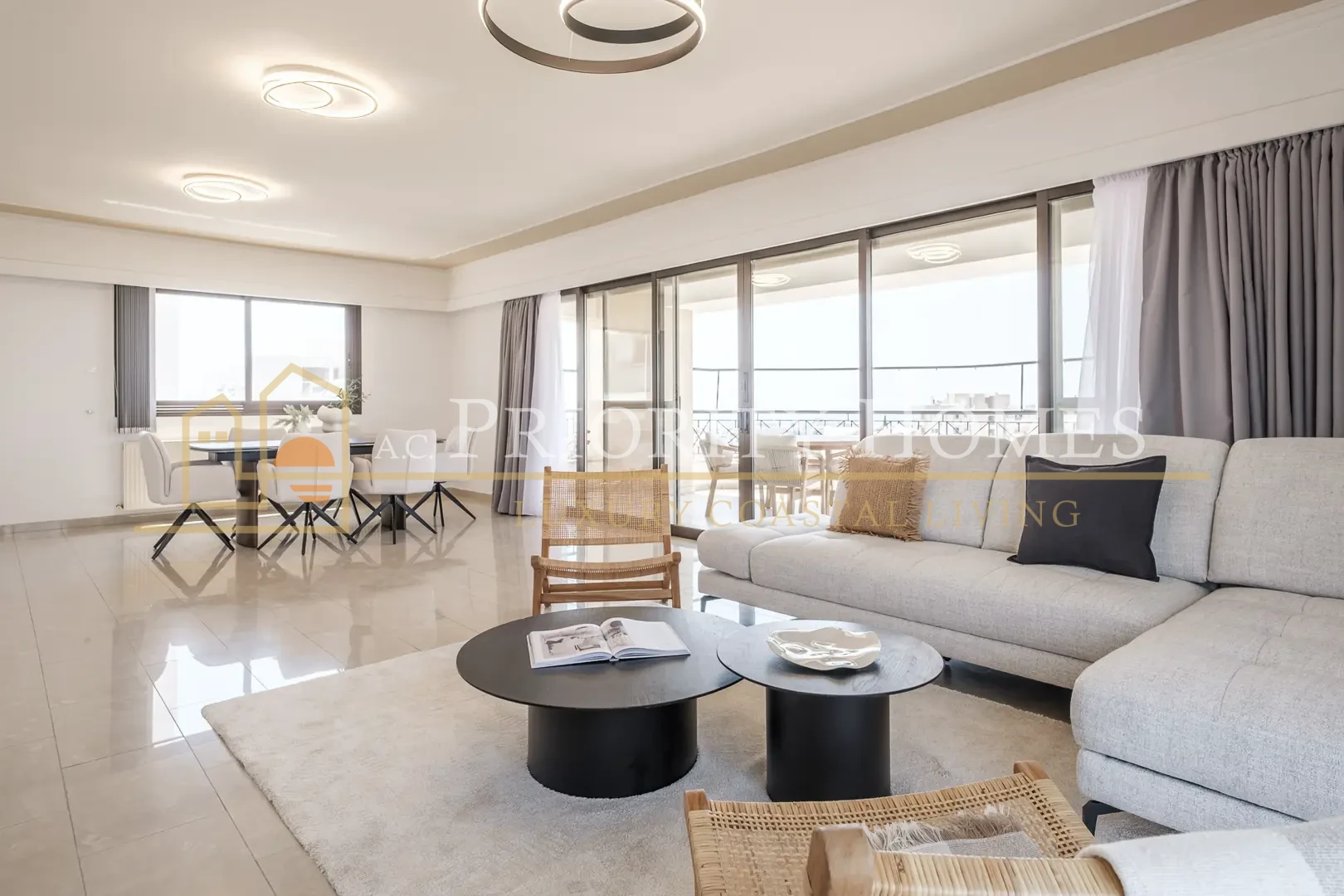 Five-Bedroom Furnished Apartment in Central Paphos