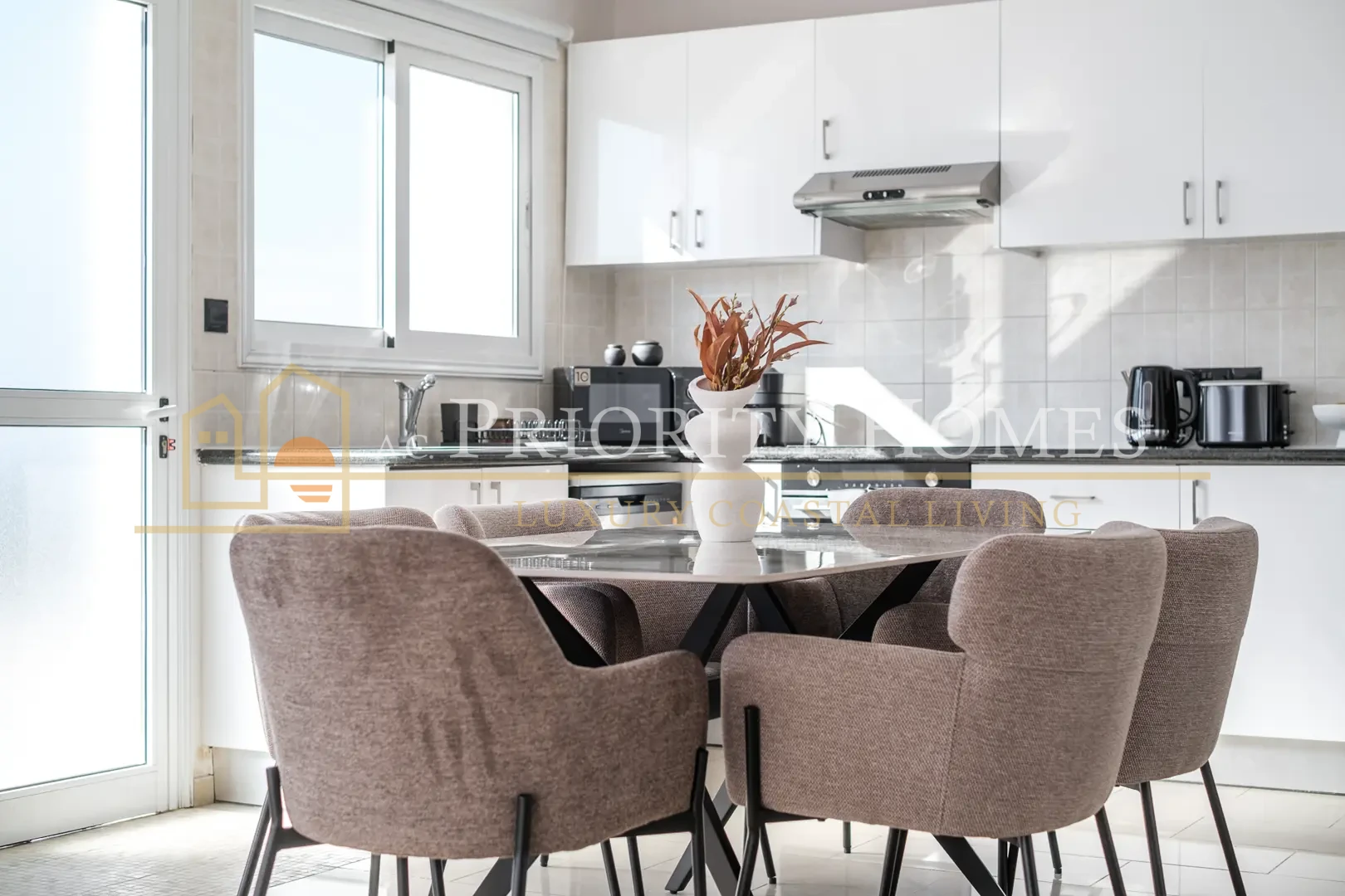 Furnished Three-Bedroom Apartment in Paphos
