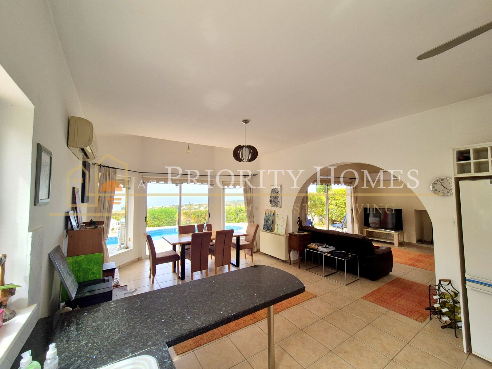 Three‑Bedroom Villa in Pegeia – Sea Caves