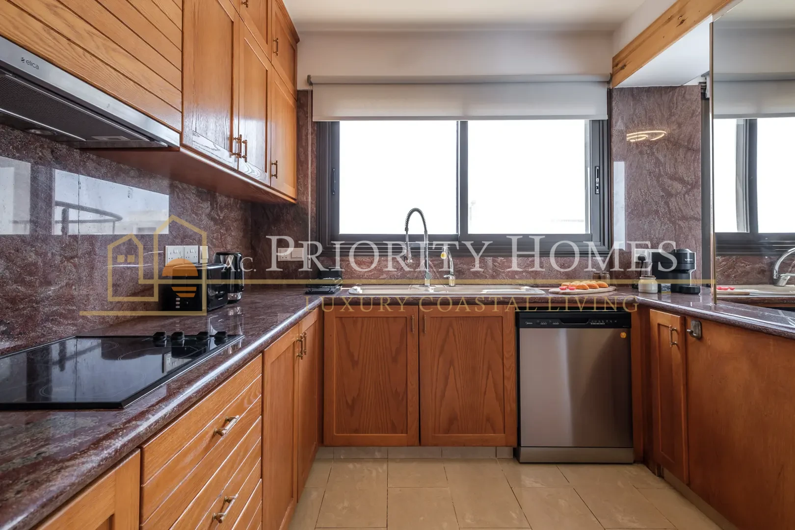 Five-Bedroom Furnished Apartment in Central Paphos