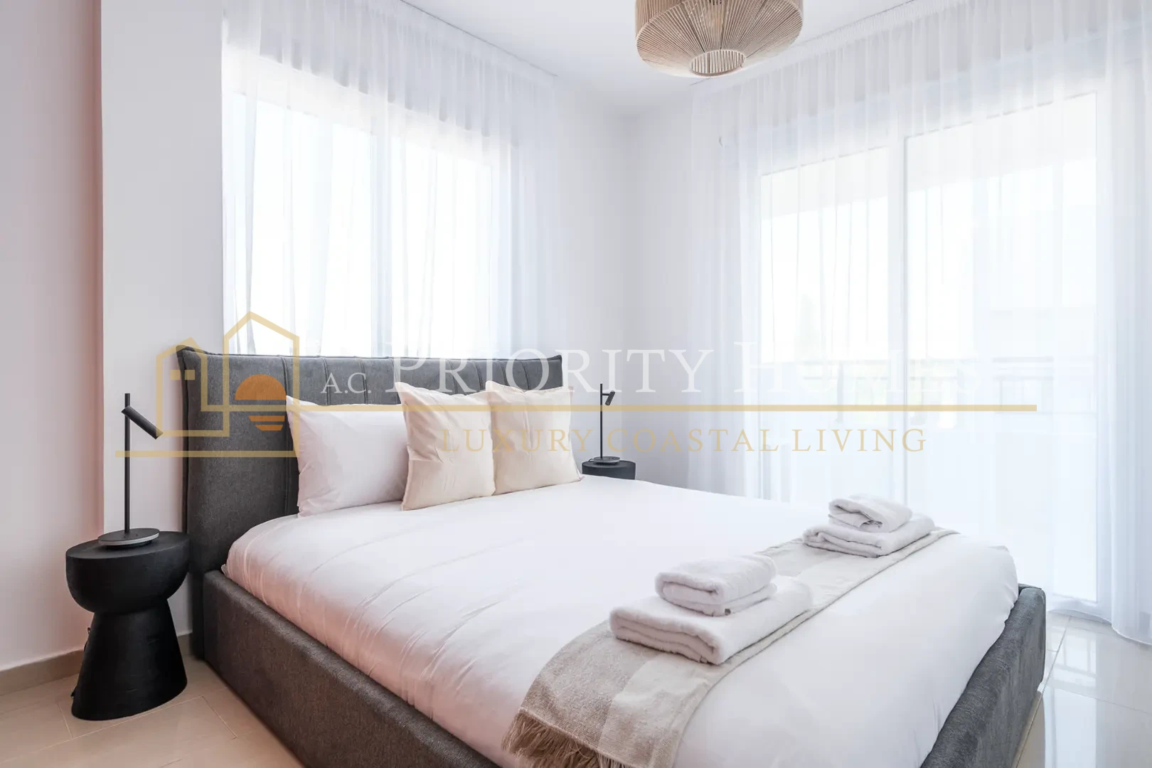 Furnished Three-Bedroom Apartment in Paphos