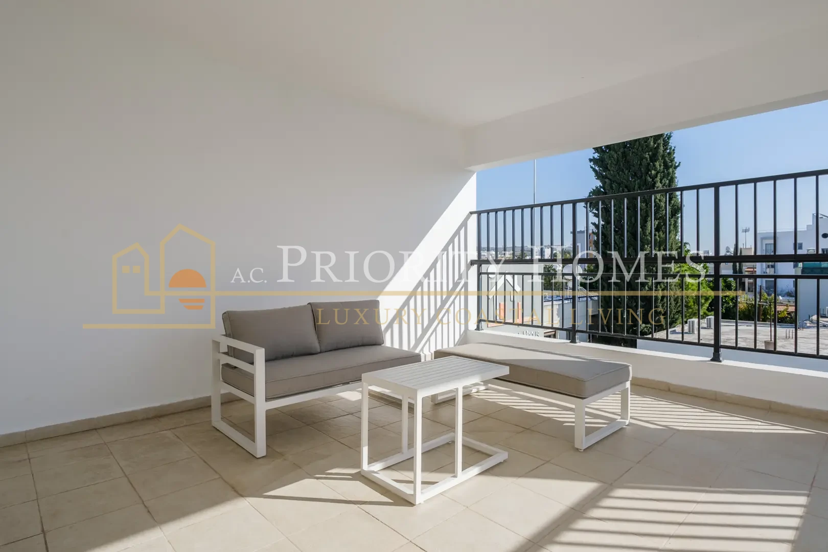 Furnished Three-Bedroom Apartment in Paphos