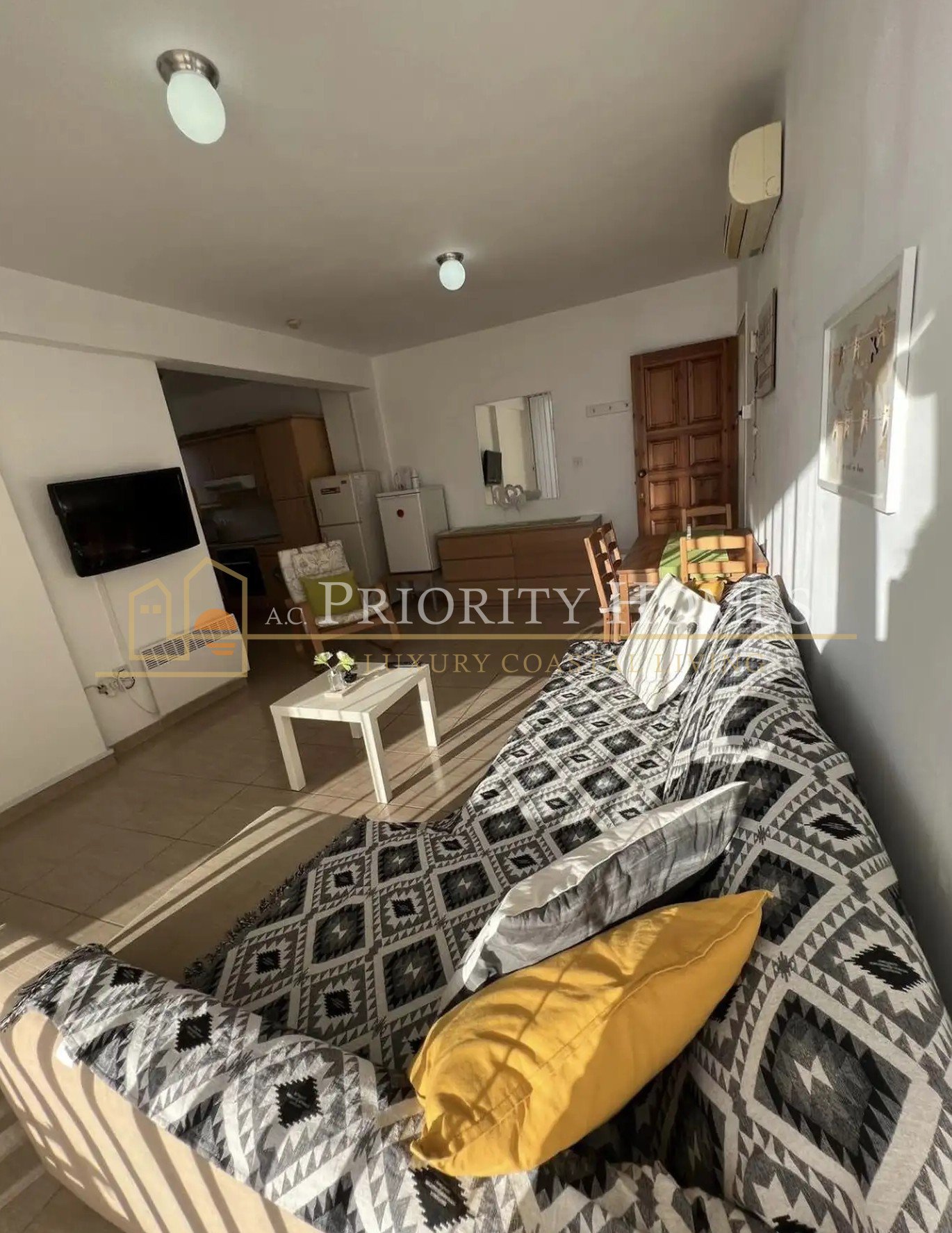 Fully Furnished One-Bedroom Apartment for Rent in Pegeia