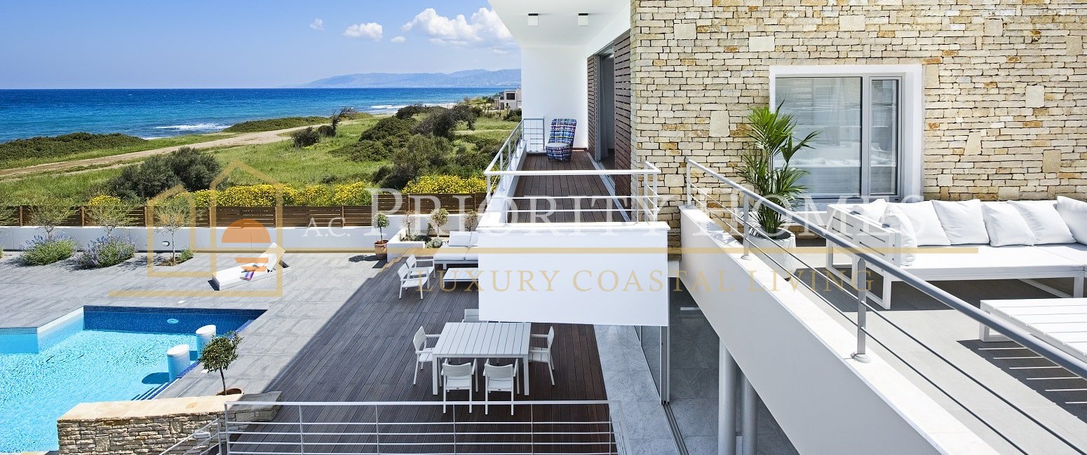 Three‑Bedroom Beachfront Villa in Polis – Latchi