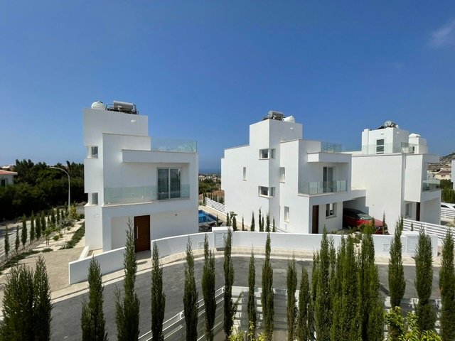 Brand-New Three-Bedroom Semi-Detached House in Pegeia