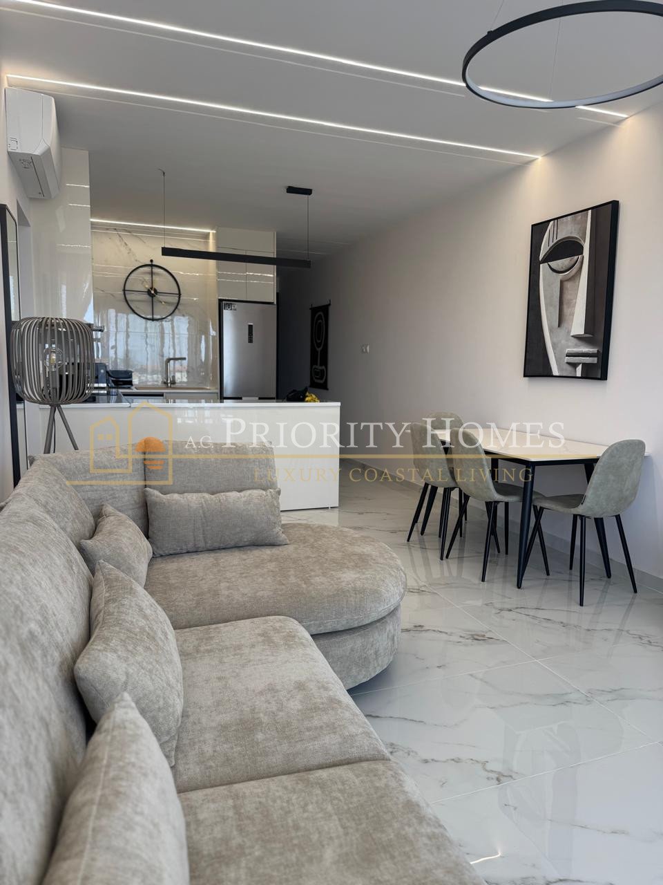 Modern Two-Bedroom Sea-Front Apartment