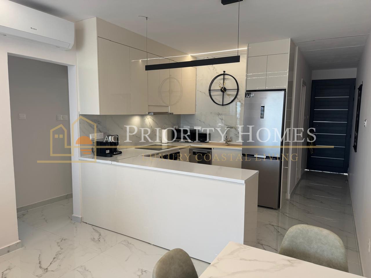 Modern Two-Bedroom Sea-Front Apartment